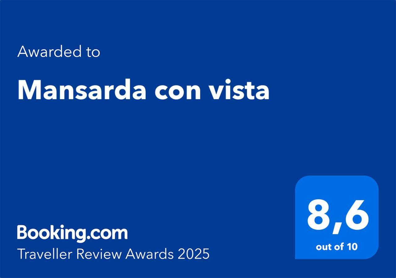 Mansarda Con Vista Giustino Exterior foto